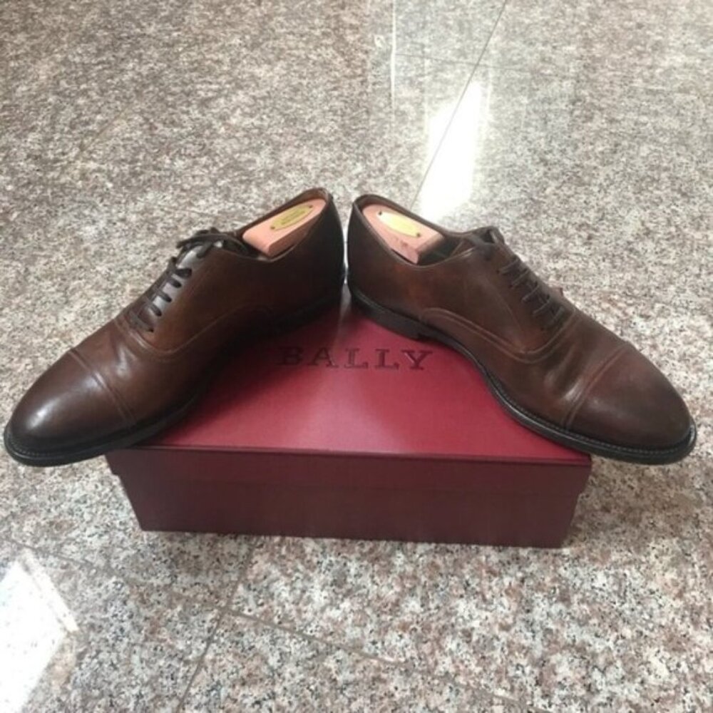 Bally Brown Honser Men's Leather Oxford